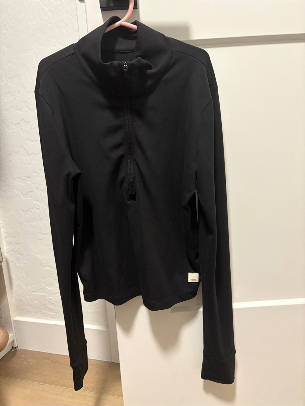 Vuori Black Half-Zip Pullover